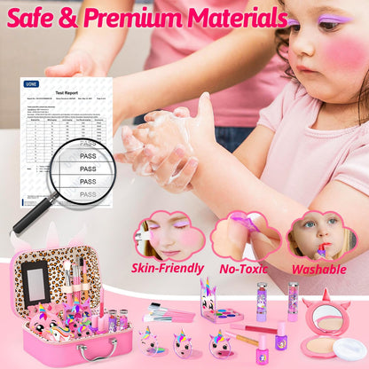 Children's Non-Toxic Washable Makeup Kit for Girls