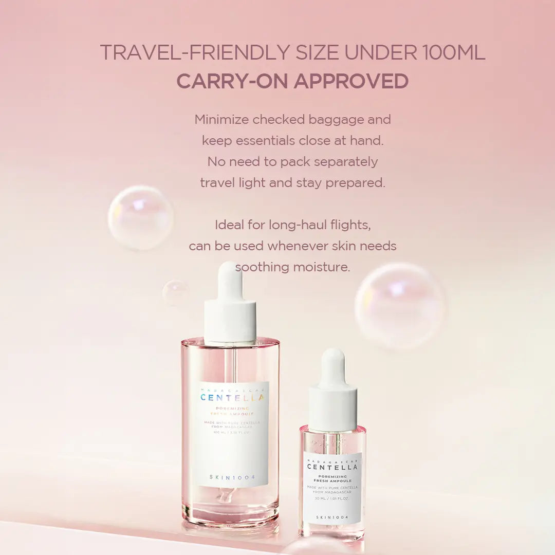 Elevate Your Skincare Routine with the Madagascar Centella Poremizing Travel Kit - Complete 4-Step Pore Care System