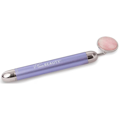 Rose Quartz Vibrating Facial Massager Device