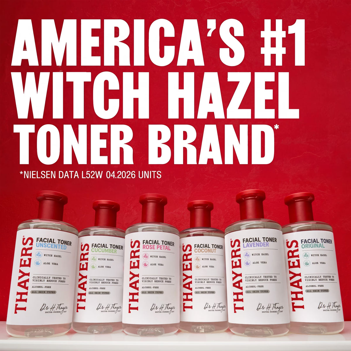 Unscented Alcohol-Free Witch Hazel Facial Toner for Dry Skin, 8.5 Fl Oz