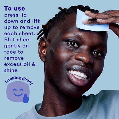 Clean & Clear Essentials Oil Absorbing Sheets, 50 Count, Pack of 3