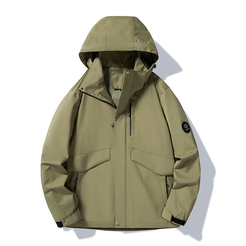 Men's Lightweight Hooded Outdoor Jacket