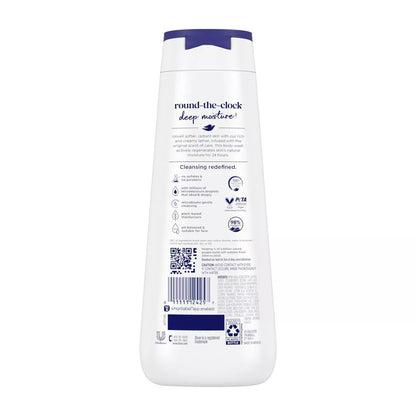 Dove Deep Moisture Body Wash for 24-Hour Hydration and Nourishment for Dry Skin