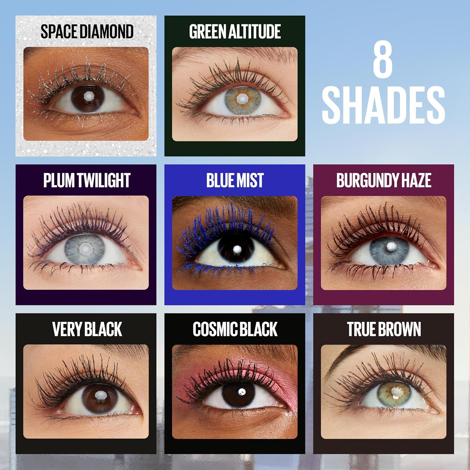 Elevate Your Lash Game with Maybelline Lash Sensational Sky High Washable Mascara - Unleash Volume, Length, and Definition in Stunning Blackest Black