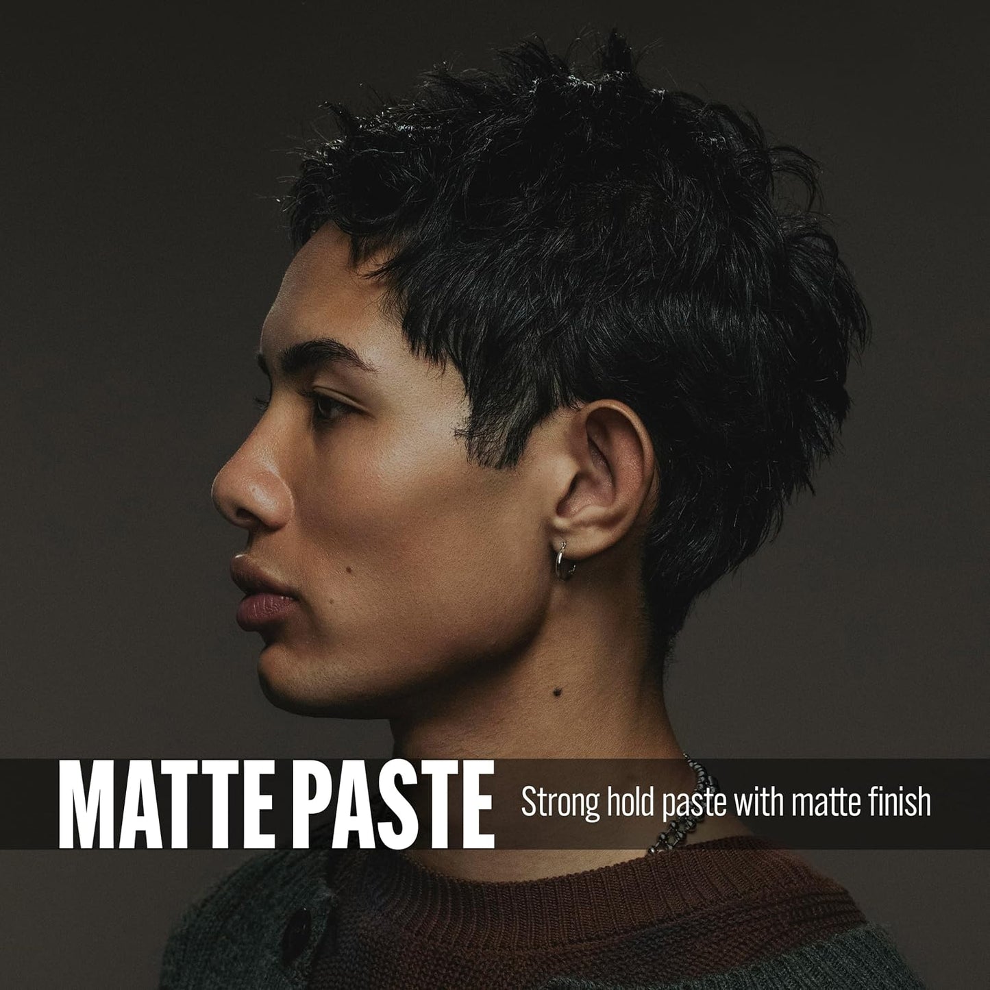 STMNT Grooming Goods Matte Paste 3.38 Oz | All Day Strong Hold & High Volume | Hair Clay Paste for Men | Non-Greasy Formula | Texture Paste for Hair | Ideal for Dry & Damp Hair | Mens Hair Styling