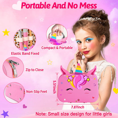 Children's Non-Toxic Washable Makeup Kit for Girls