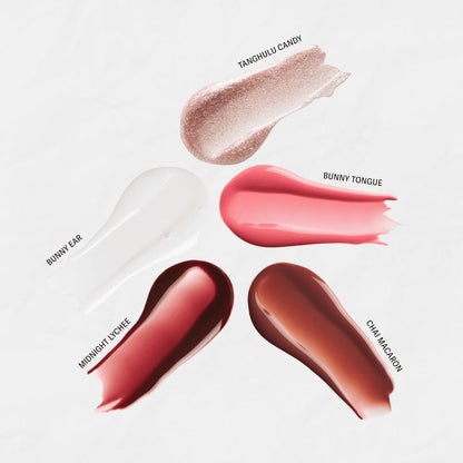 Lip Elixir Hydrating Lip Gloss, High-Shine, Bunny Tongue (Pink)