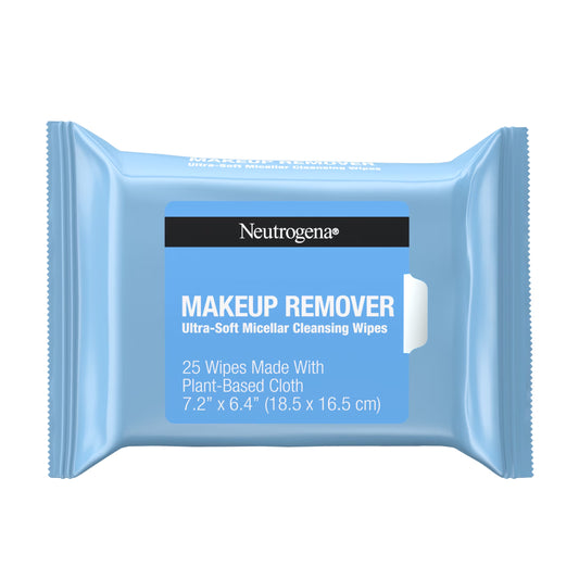 Makeup Remover and Cleansing Towelettes, 25 Count