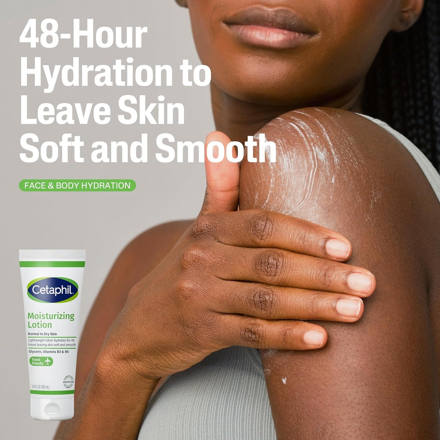 Cetaphil Sensitive Skin Care Gift Set: Gentle Cleanser and Moisturizer TSA-Approved Kit