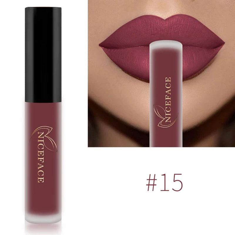 Best Lip Gloss 25 Color Waterproof Matte Lip Gloss Liquid  Waterproof Lasting Cosmetic Lip Gloss Makeup Cosmetics