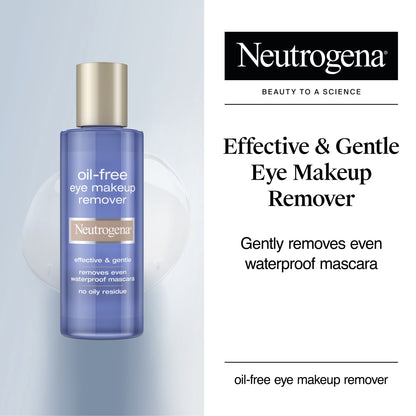 Gentle Oil-Free Eye Makeup Remover and Face Cleanser, 8.0 Fl Oz