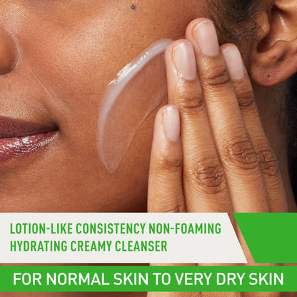 Hydrating Facial Cleanser for Normal to Dry Skin, 16 Fl Oz Daily Face Wash