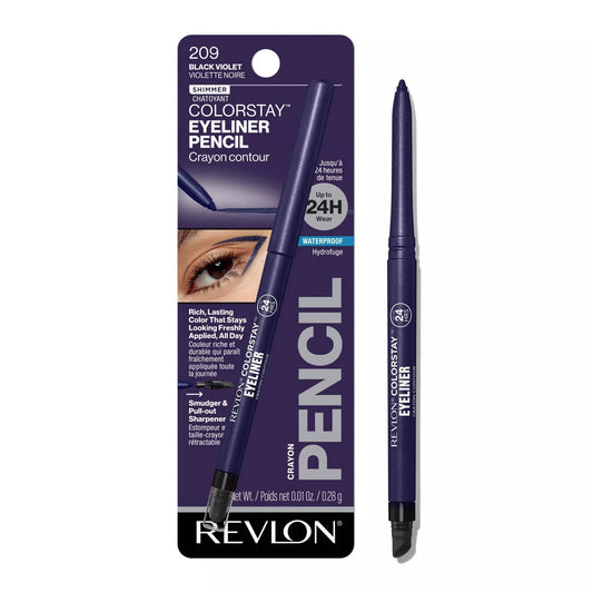 Revlon ColorStay Waterproof Eyeliner Pencil with Built-In Sharpener - 0.01 oz