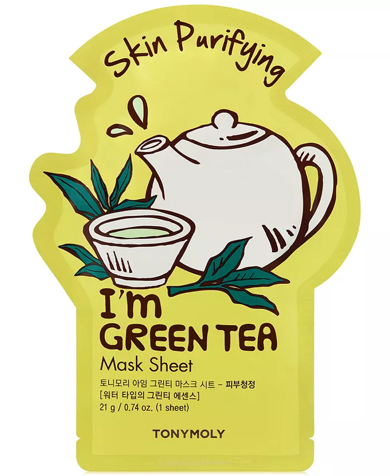 I'M Green Tea Sheet Mask - (Skin Purifying)