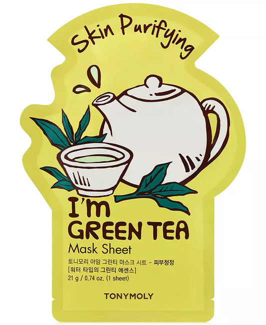 I'M Green Tea Sheet Mask - (Skin Purifying)