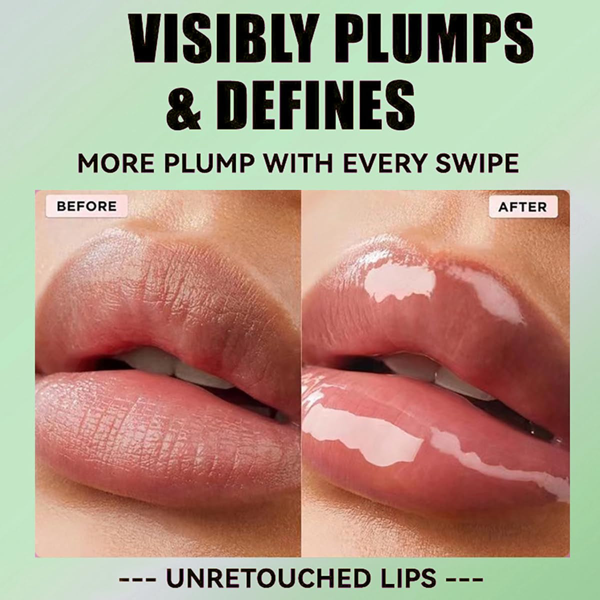 Hydrating Lip Oil Collection - 4 Shades of Glossy, Moisturizing Lip Glaze with Large Brush Applicator, Long-Lasting, Non-Sticky, Transparent Tinted Formula for Plump Lips - Set A