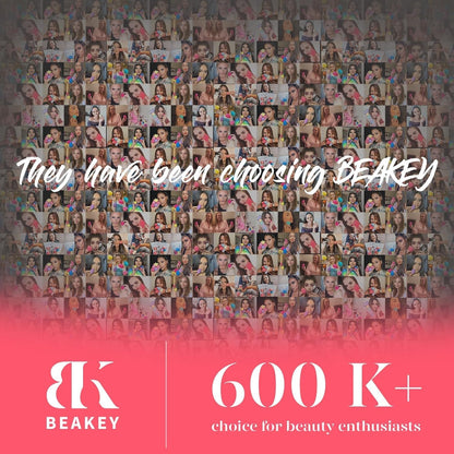 BEAKEY Professional Makeup Sponge Set - 5 Pack Foundation Blending Sponges and Soft Applicators