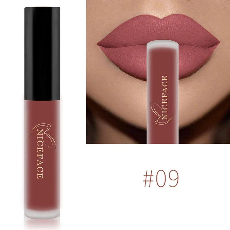 Best Lip Gloss 25 Color Waterproof Matte Lip Gloss Liquid  Waterproof Lasting Cosmetic Lip Gloss Makeup Cosmetics