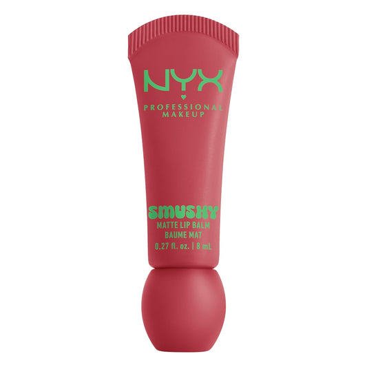 NYX Professional Makeup Smushy Matte Lip Balm - Tinted Lip Moisturizer with Soft Matte Finish in Snuggle SZN (Blush Nude)