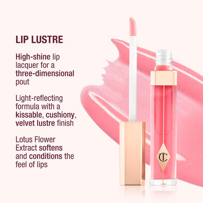 Charlotte Tilbury Icon Baby Lip Duo Set - Mini Lipstick and Full-Size Gloss