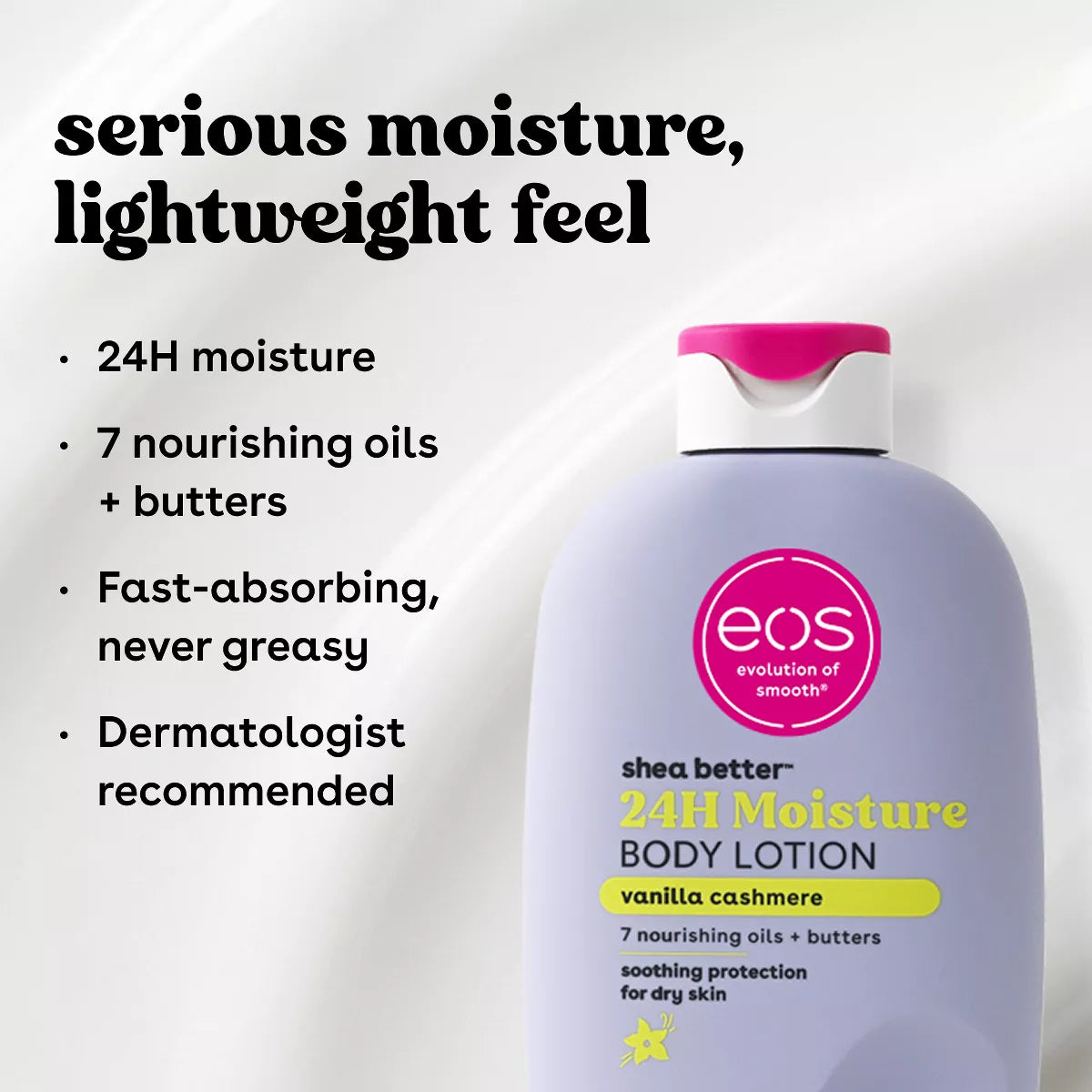 Eos Shea Better Body Lotion in Vanilla Cashmere - 16 oz