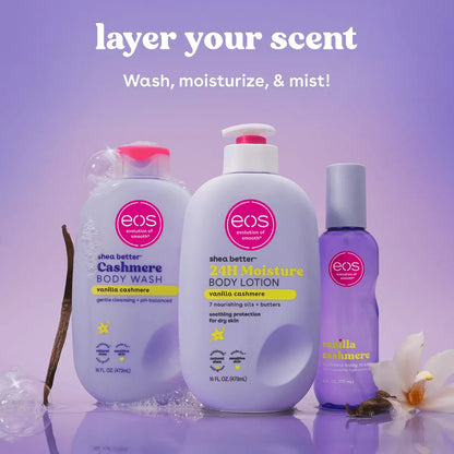 Eos Shea Better Body Lotion in Vanilla Cashmere - 16 oz
