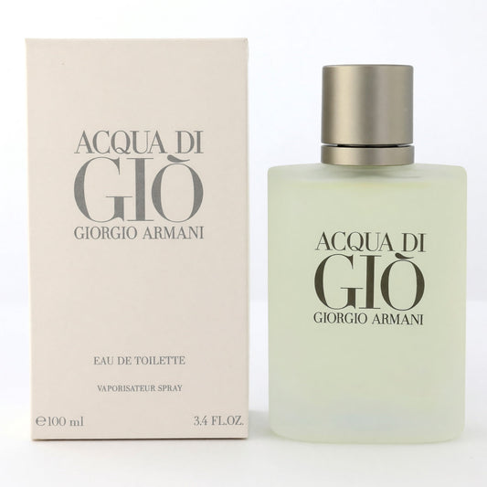 Experience the Essence of the Mediterranean with Acqua Di Gio Eau de Toilette Spray for Men - 3.4 oz of Timeless Elegance