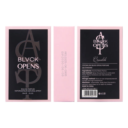 Indulge in the Alluring Essence of Luxurious Midnight Black Perfume for Women - A Captivating Floral Fragrance That Lasts