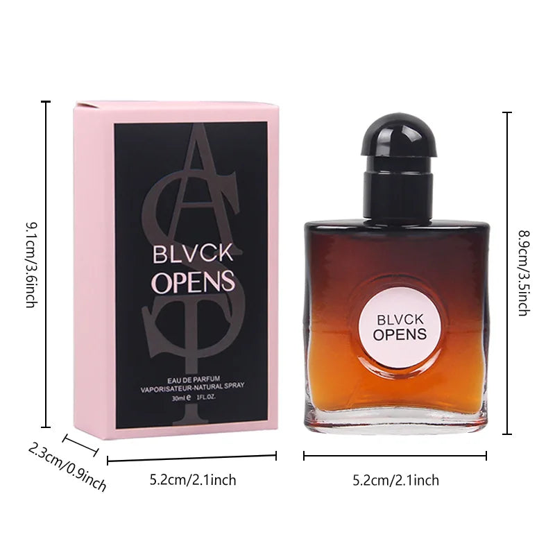 Indulge in the Alluring Essence of Luxurious Midnight Black Perfume for Women - A Captivating Floral Fragrance That Lasts