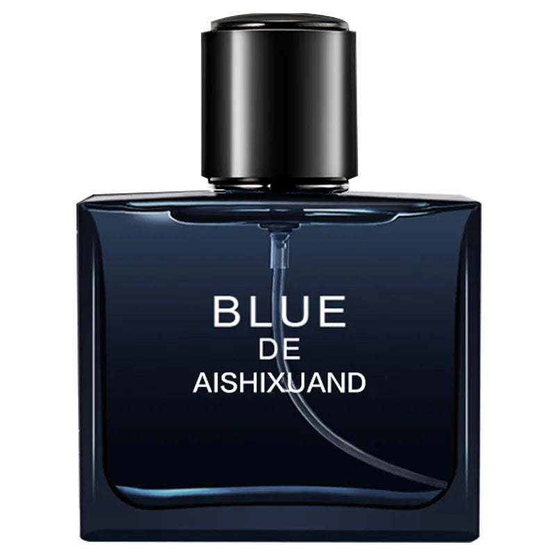 Elevate Your Scent Game with Our 100ml Blue Designer Cologne for Men - Long-Lasting Gulong Perfume in a Stunning Glass Bottle with Original Ocean-Inspired Fragrance