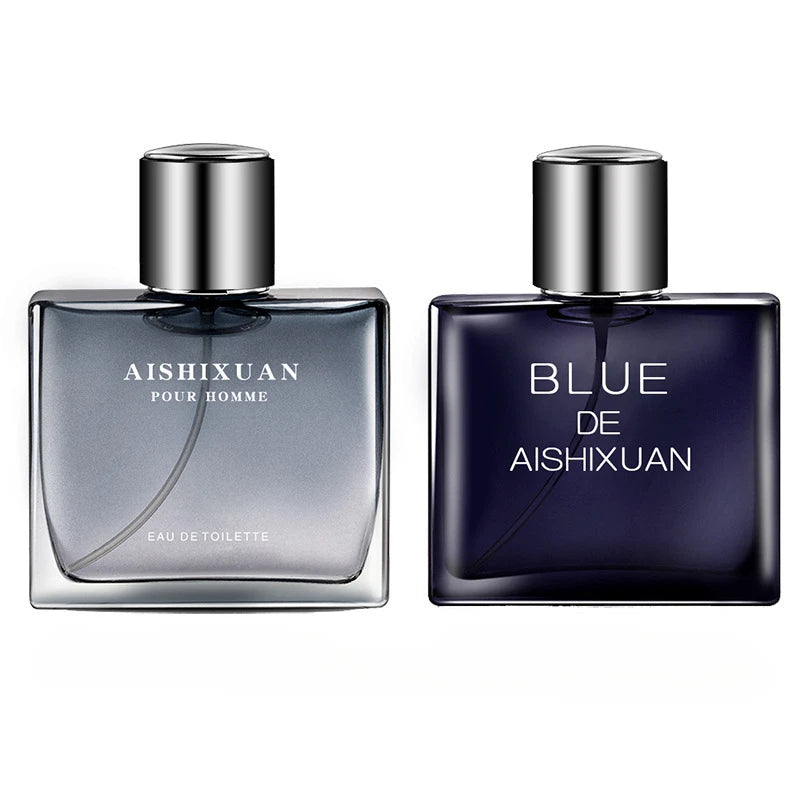 Elevate Your Scent Game with Our 100ml Blue Designer Cologne for Men - Long-Lasting Gulong Perfume in a Stunning Glass Bottle with Original Ocean-Inspired Fragrance