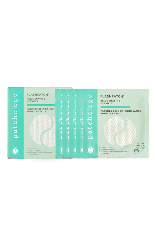 FlashPatch Rejuvenating Under Eye Gels for Day and Night Use, 5 Count