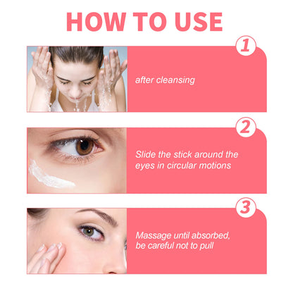 Revitalize Your Eyes: Retinol Eye Cream Stick for Dark Circles, Puffiness, and Youthful Firmness
