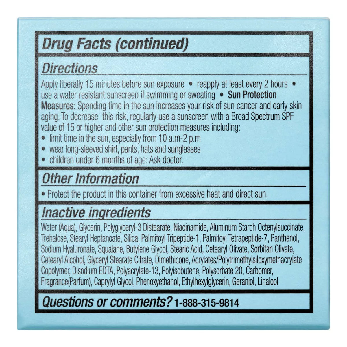 E.L.F. SKIN Holy Hydration! Broad Spectrum SPF 30 Face Sunscreen Cream - 1.76 oz
