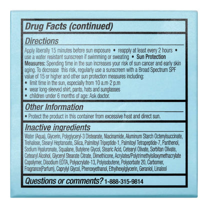 E.L.F. SKIN Holy Hydration! Broad Spectrum SPF 30 Face Sunscreen Cream - 1.76 oz