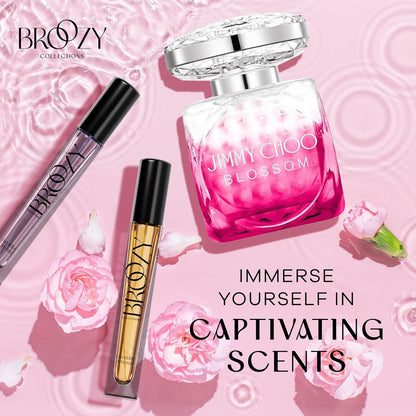 Jimmy Choo Blossom Women's Perfume Set (60ml) with Two Travel-Size Fragrances
