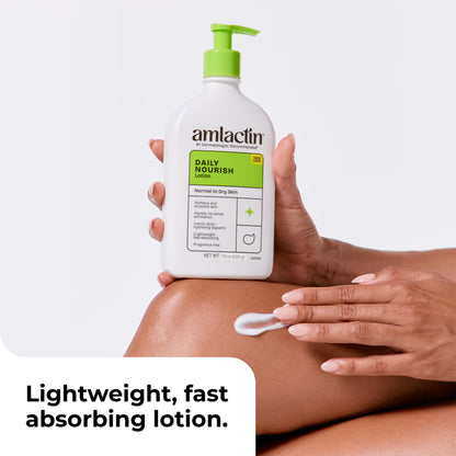 Daily Nourish Body Lotion with 12% Lactic Acid for Dry Skin, Exfoliating Formula, 7.9 Oz