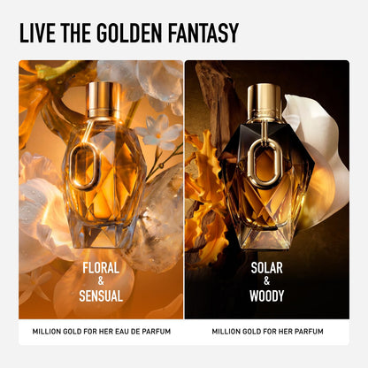 Rabanne Million Gold Mini Gift Set for Women - 2 x 0.17 Oz