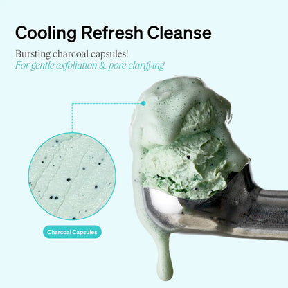 SweetClean Gelato 2-In-1 Cleans & Mask Face Wash - Coconut Bliss for All Skin Types, Hydrating Glycerin Cleanser with Fluffy Foam, 120G (Mint Chocolate, Sea Salt Caramel, Cherry, Vanilla)