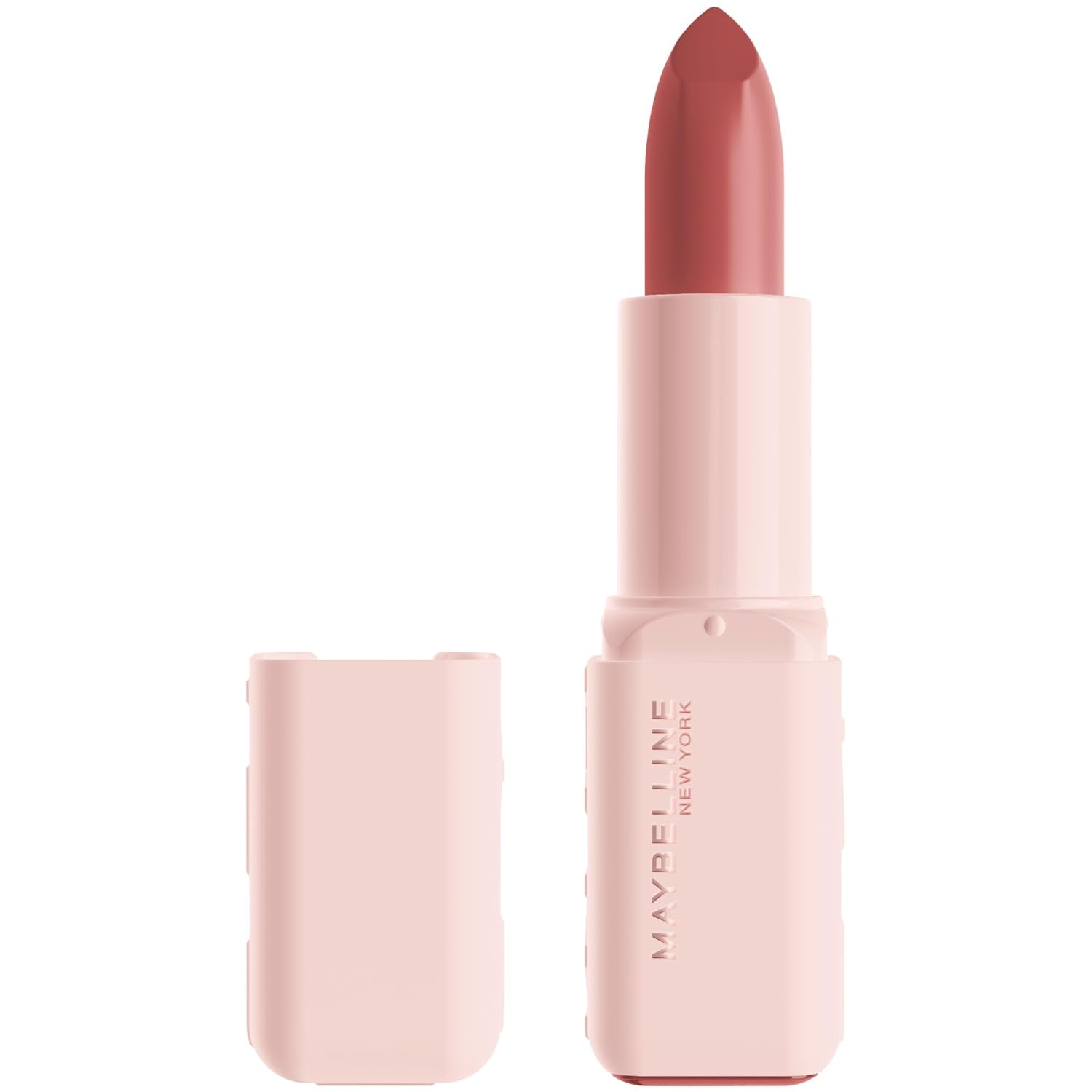 Maybelline Hydrating Serum Lipstick with 8 Hours of Moisture and Hyaluronic Acid, Maybe It's...Soft (Light Terracotta Rose Nude Satin)