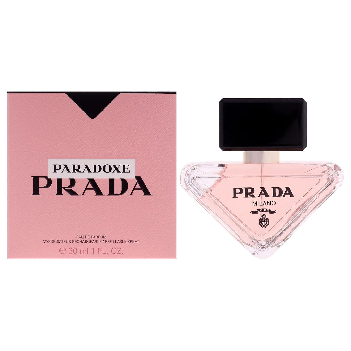 Prada Paradoxe Eau de Parfum Spray for Women, 1.0 Oz, Refillable