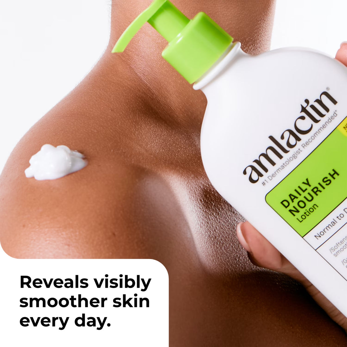 Daily Nourish Body Lotion with 12% Lactic Acid for Dry Skin, Exfoliating Formula, 7.9 Oz