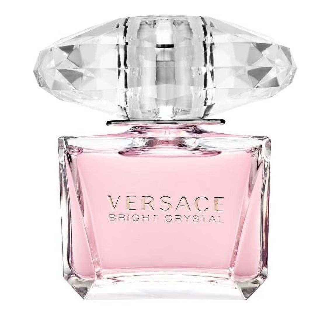 Indulge in Elegance: Versace Bright Crystal Eau de Toilette Spray for Women - 3 oz of Timeless Floral Bliss