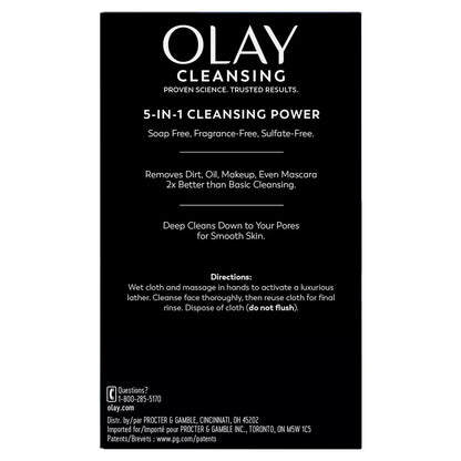 Olay Daily Facials Unscented Makeup Remover Cleansing Wipes - 66 Count