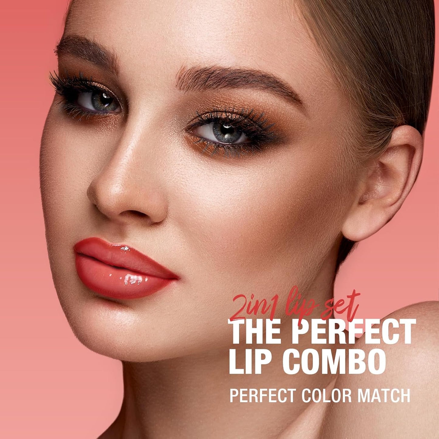 LANGMANNI 6-Piece Matte Lip Liner and Nourishing Lip Oil Gloss Set - Long-Lasting, Hydrating 2-in-1 Makeup Collection, Ideal Gift for Beauty Enthusiasts