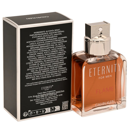 Eternity Flame by Calvin Klein Men's Eau de Toilette 3.3 oz - New in Box