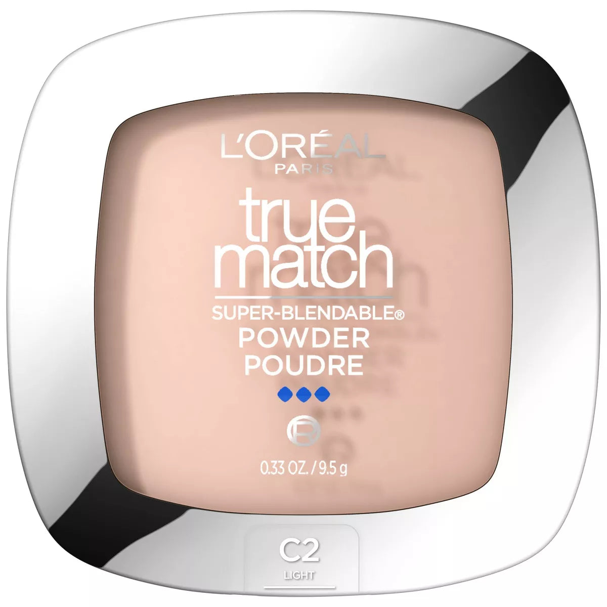 L'Oreal Paris True Match Super Blendable Oil-Free Pressed Powder, 0.33 oz