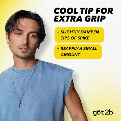 Got2B Glued Styling Spiking Hair Gel, 6 oz Tubes - Set of 2 with Bonus 1.25 oz Travel Tube