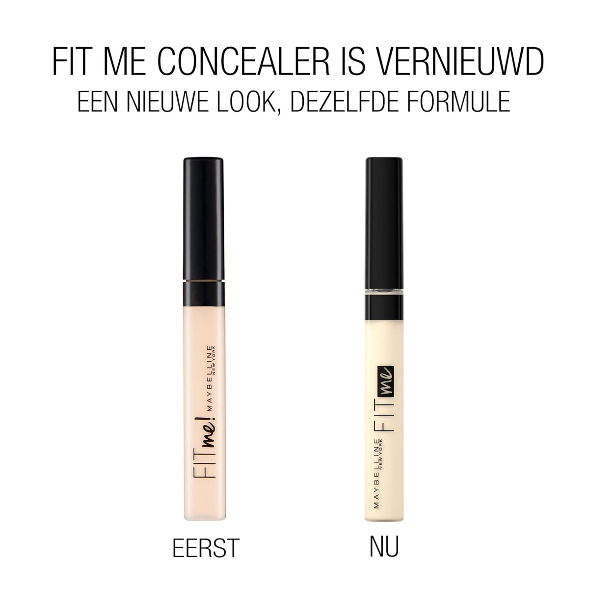 Maybelline New York Fit Me Liquid Concealer - Lightweight, Natural Coverage, Oil-Free, Light - 1 Count (Packaging May Vary)
