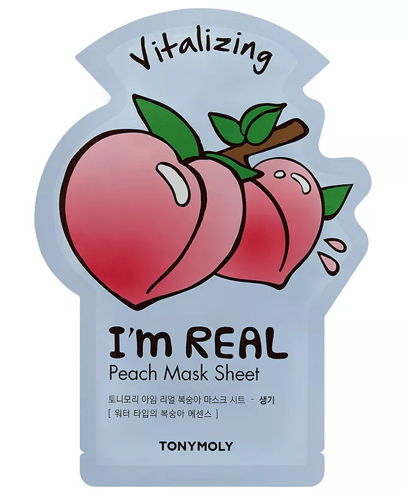 I'M Real Peach Sheet Mask, 0.71-Oz.